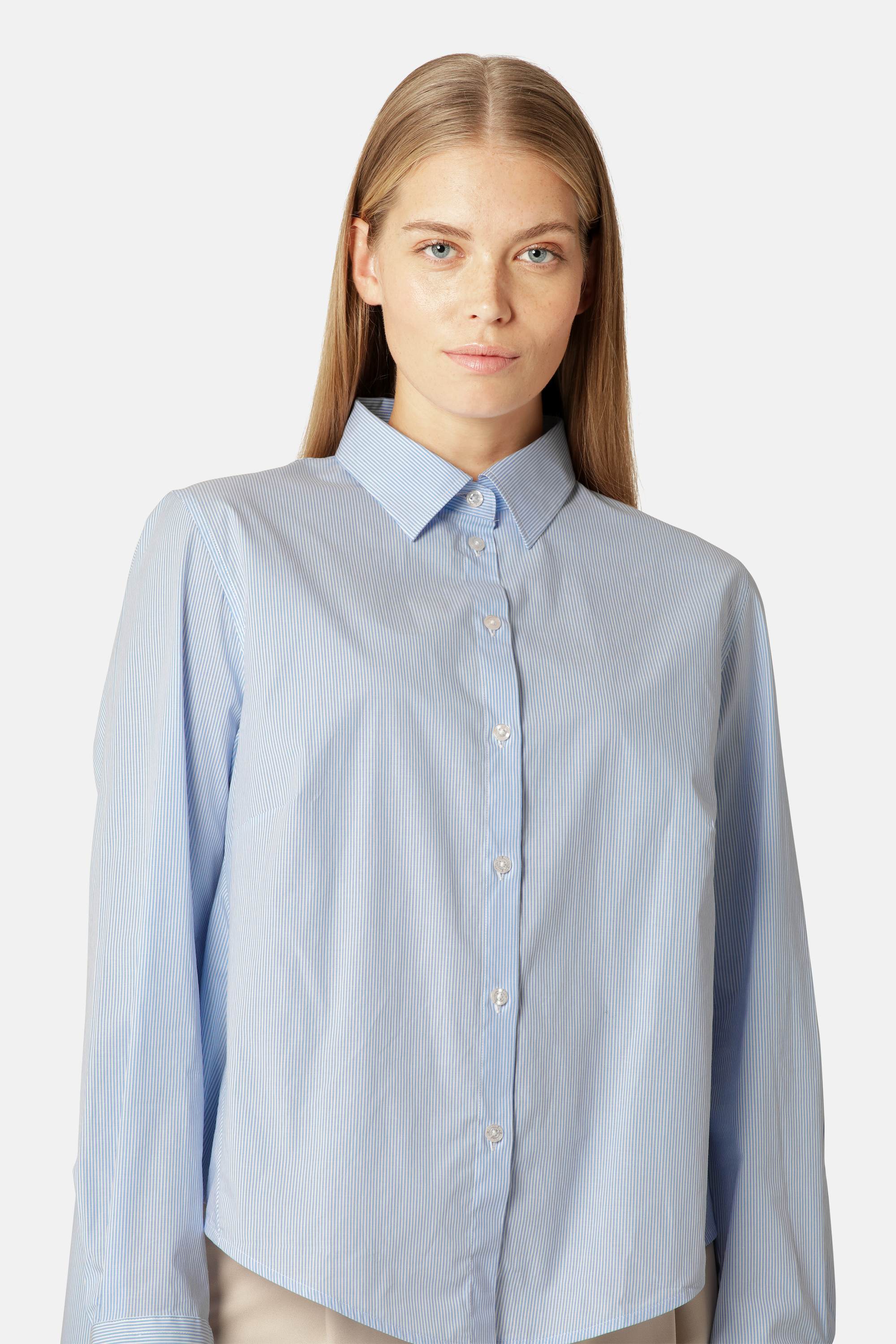 Chemise Dos Flottant Rayures - Heather